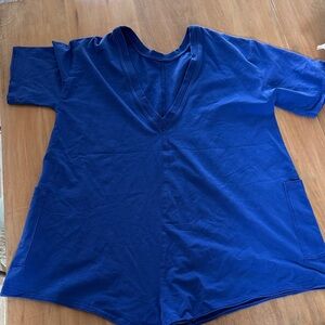 Free people Hot shot tee romper medium new